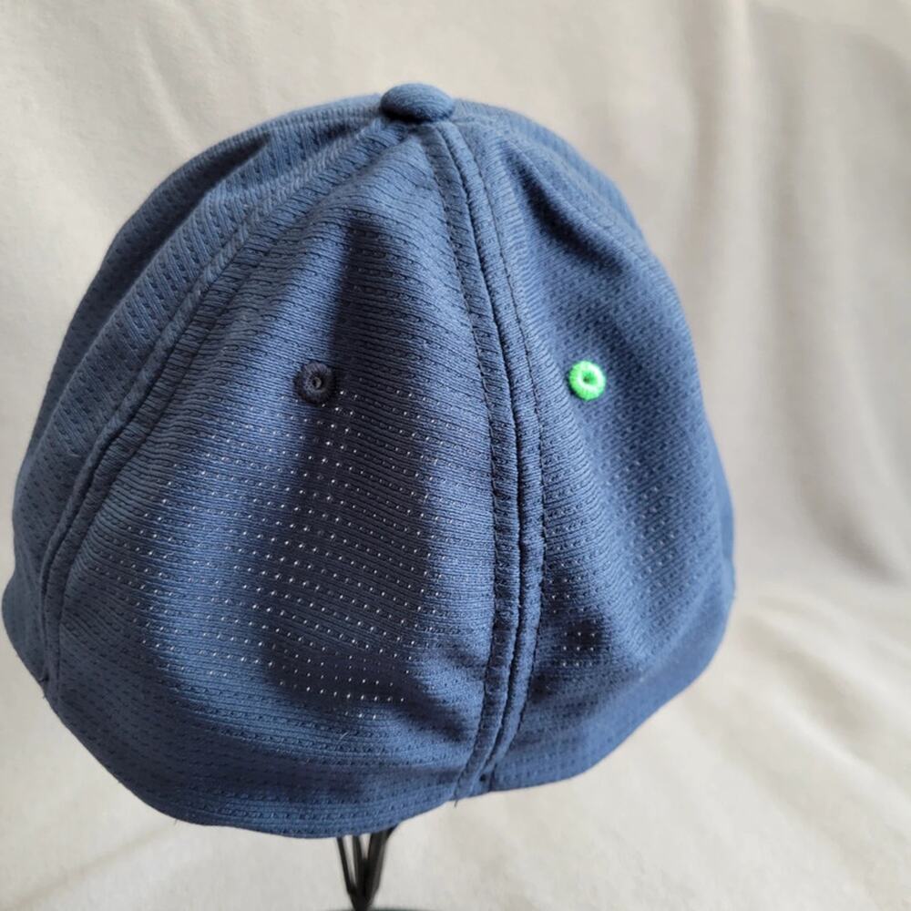 WILLIAM MURRAY Hat Fitted Cap L XL Yupoong Blue Navy Flexfit Logo - Picture 4 of 10
